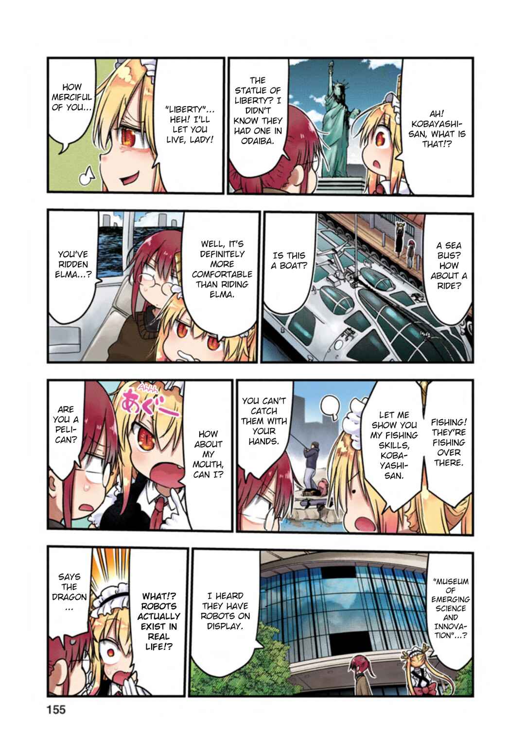Page 9 Chapter 11 Kobayashi-san Chi no Maid Dragon (Official Colored)