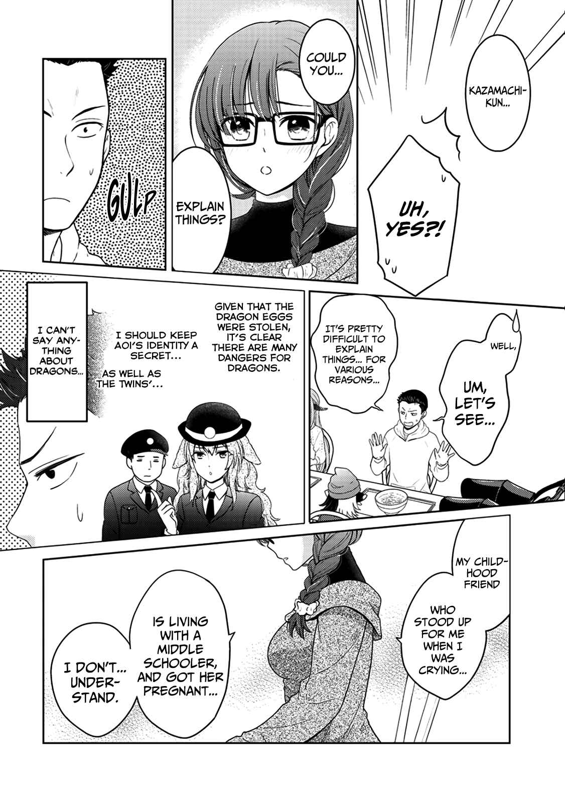 Page 4 Chapter 6 Kitaku Tochuu de Yome to Musume ga Dekita n dakedo, Dragon datta.