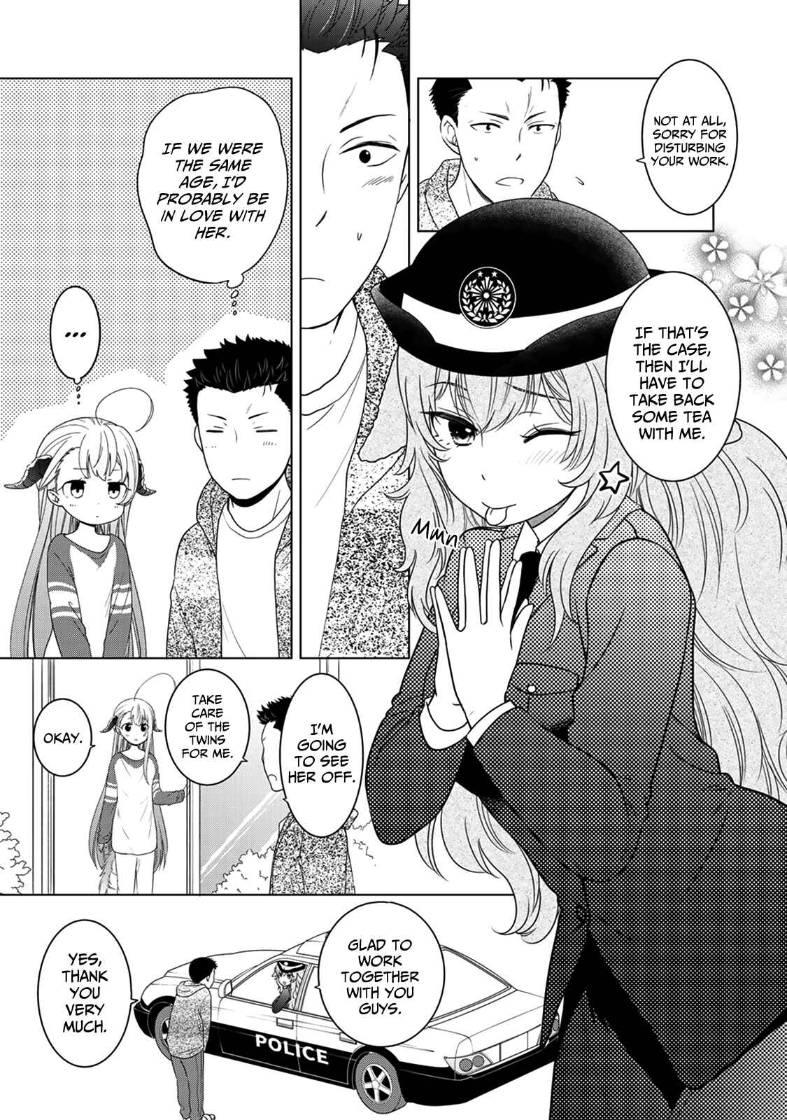 Page 7 Chapter 8 Kitaku Tochuu de Yome to Musume ga Dekita n dakedo, Dragon datta.