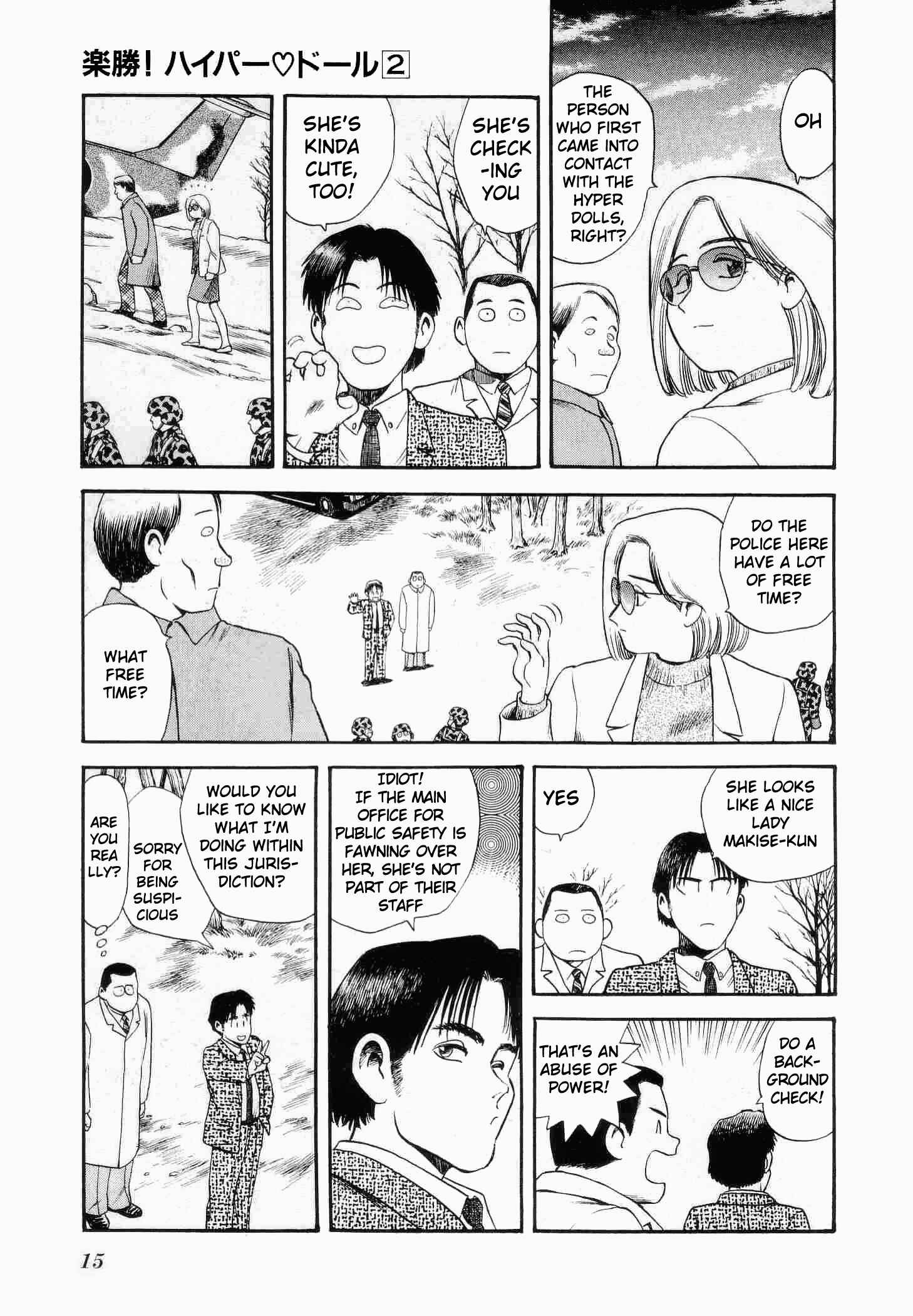 Page 15 Chapter 6 Easy Fight! Hyper Dolls
