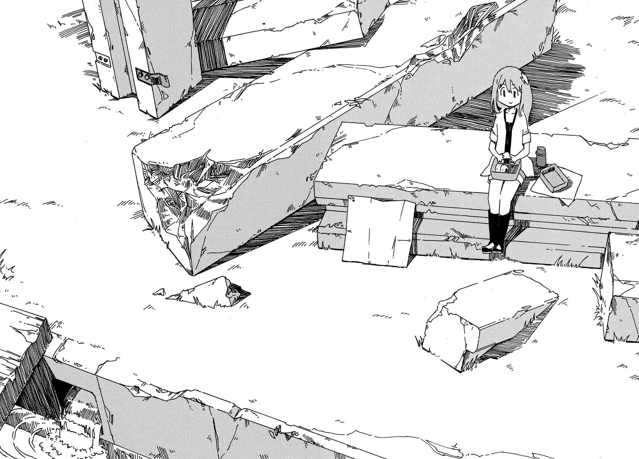 Page 21 Chapter 6 Jinrui wa Suitai Shimashita - Nonbirishita Houkoku