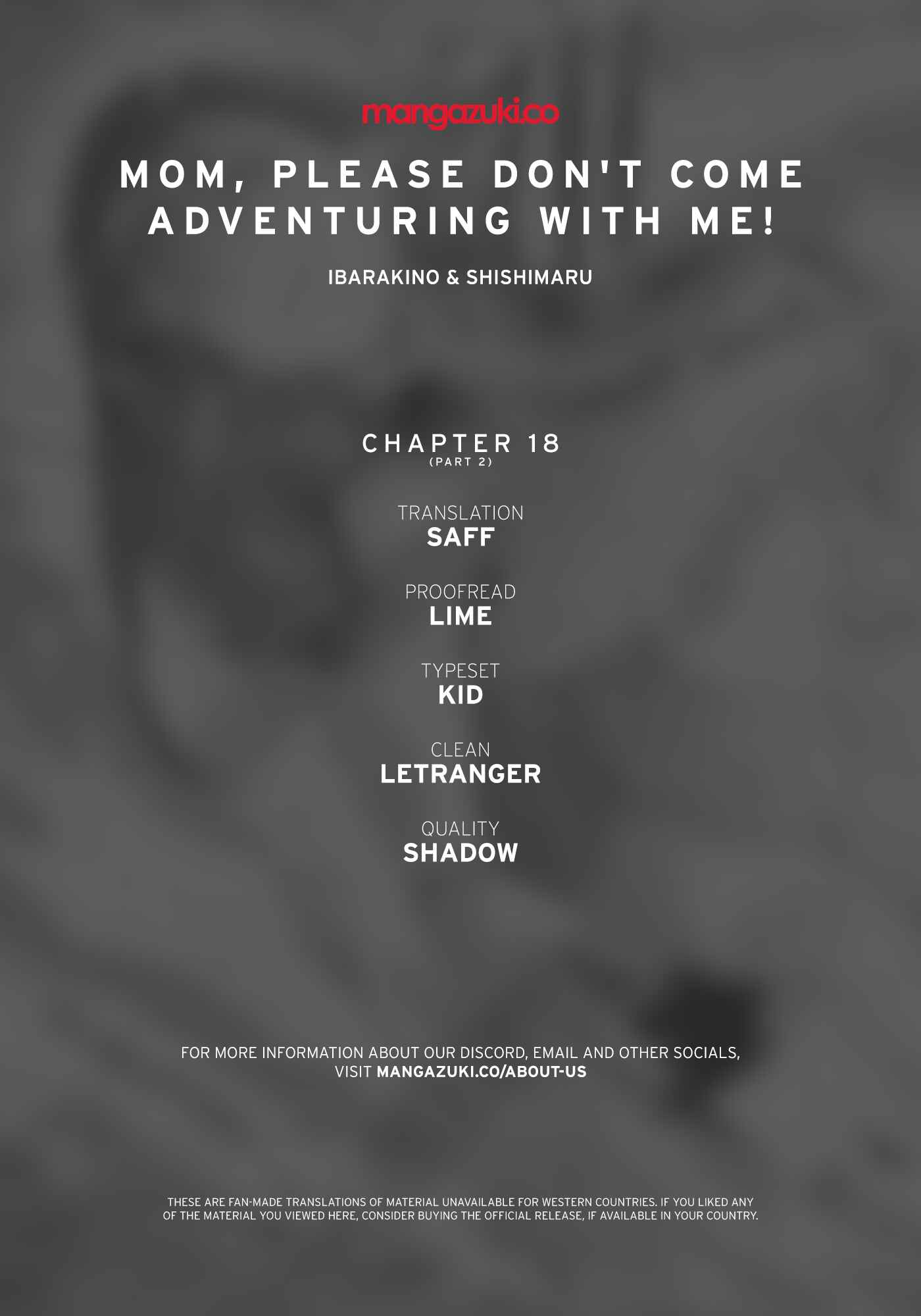 Page 1 Chapter 18.2 I can Go Adventuring by Myself, Mom!: The Son Raised by the Strongest Overprotective Dragon-Mom