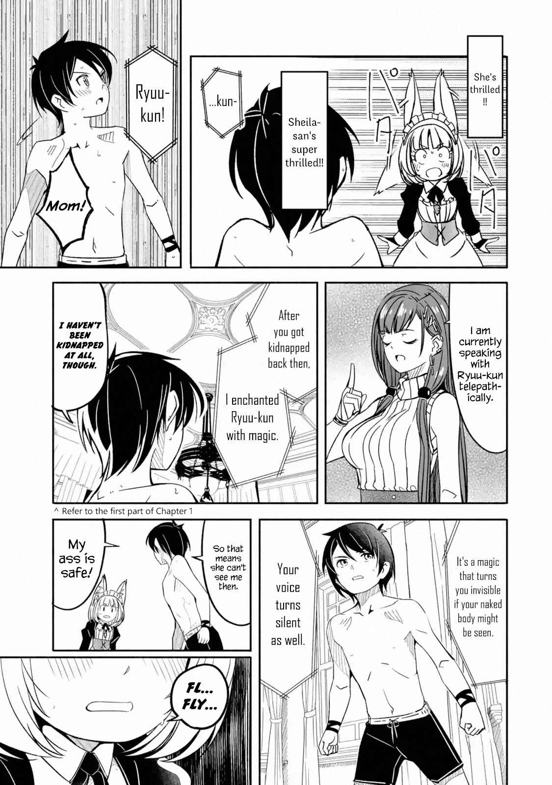 Page 7 Chapter 4.5 I can Go Adventuring by Myself, Mom!: The Son Raised by the Strongest Overprotective Dragon-Mom