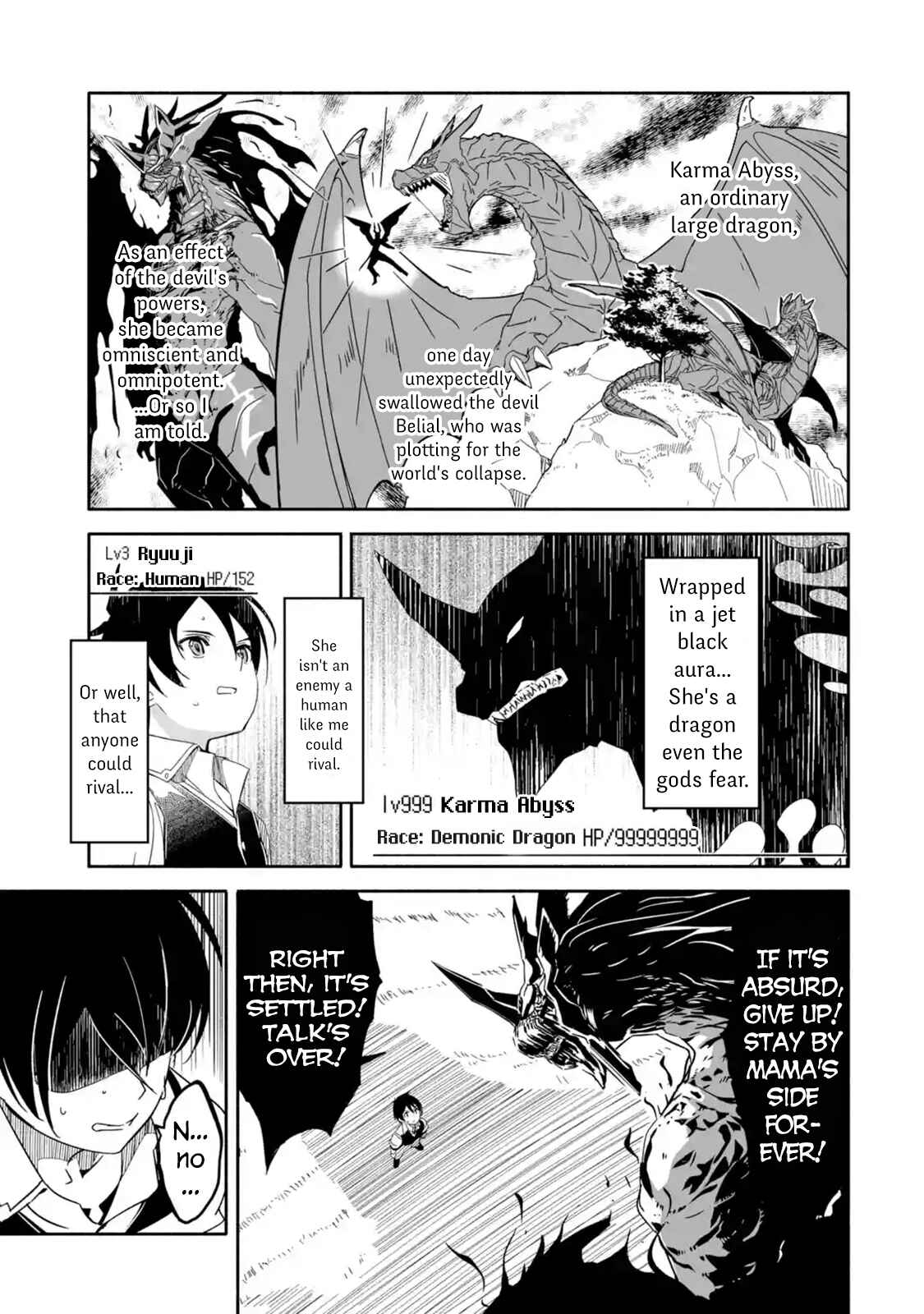 Page 7 Chapter 1.3 I can Go Adventuring by Myself, Mom!: The Son Raised by the Strongest Overprotective Dragon-Mom