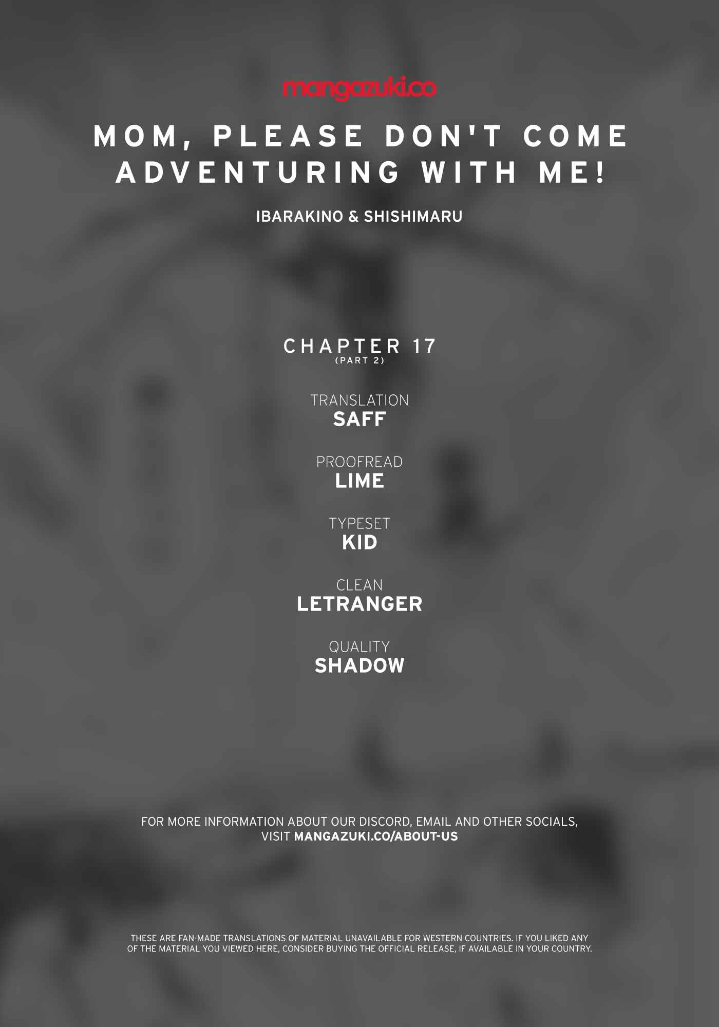 Page 1 Chapter 17.2 I can Go Adventuring by Myself, Mom!: The Son Raised by the Strongest Overprotective Dragon-Mom