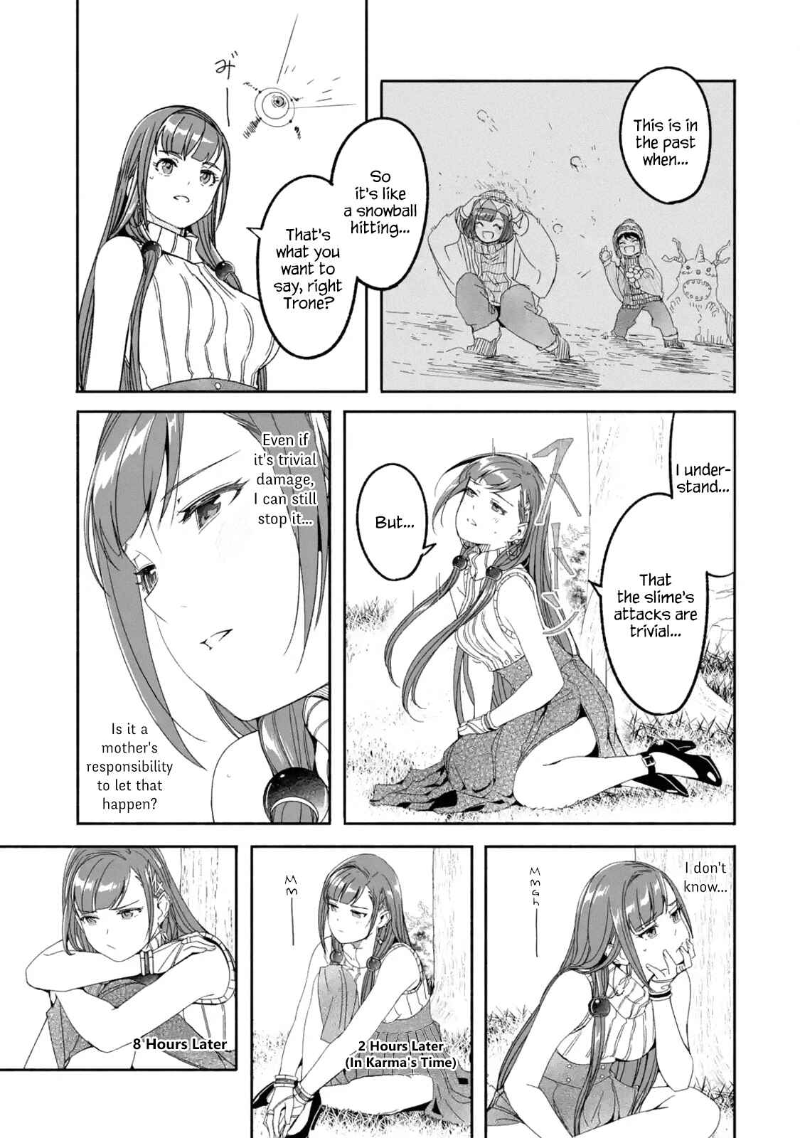 Page 4 Chapter 8.2 I can Go Adventuring by Myself, Mom!: The Son Raised by the Strongest Overprotective Dragon-Mom