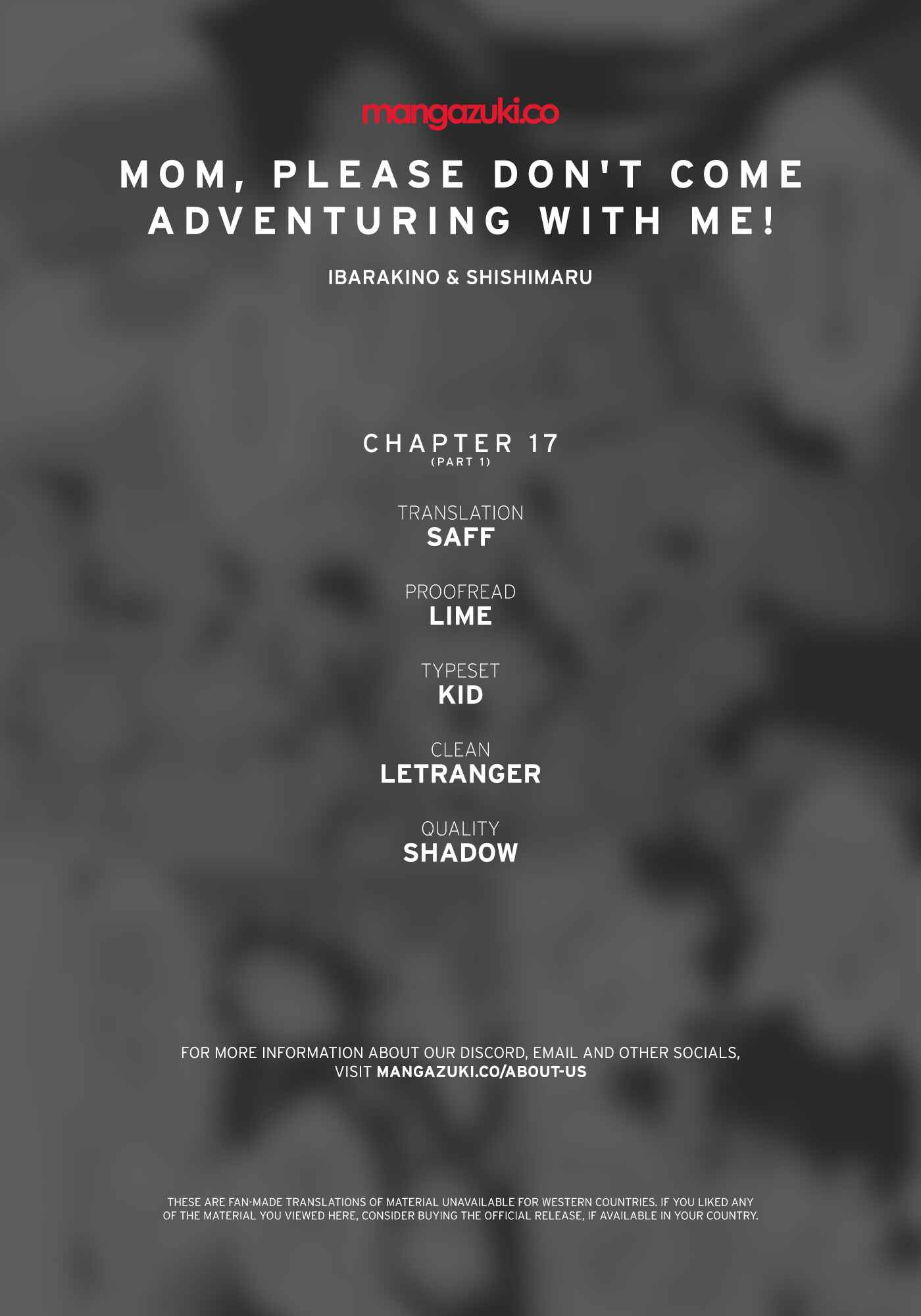 Page 1 Chapter 17.1 I can Go Adventuring by Myself, Mom!: The Son Raised by the Strongest Overprotective Dragon-Mom