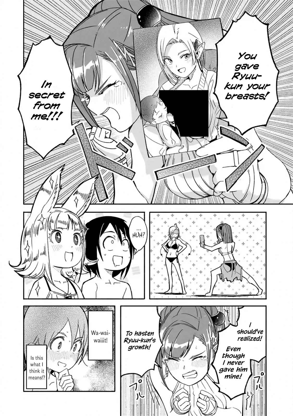 Page 10 Chapter 7.2 I can Go Adventuring by Myself, Mom!: The Son Raised by the Strongest Overprotective Dragon-Mom