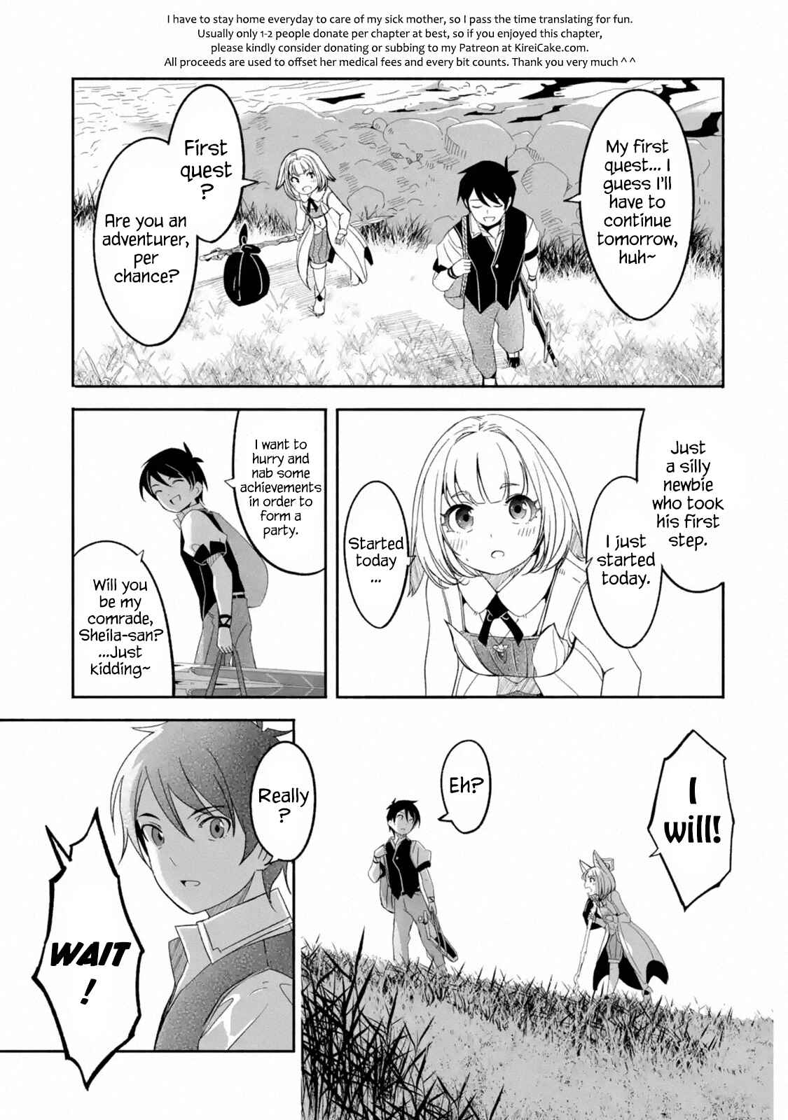 Page 3 Chapter 3.1 I can Go Adventuring by Myself, Mom!: The Son Raised by the Strongest Overprotective Dragon-Mom