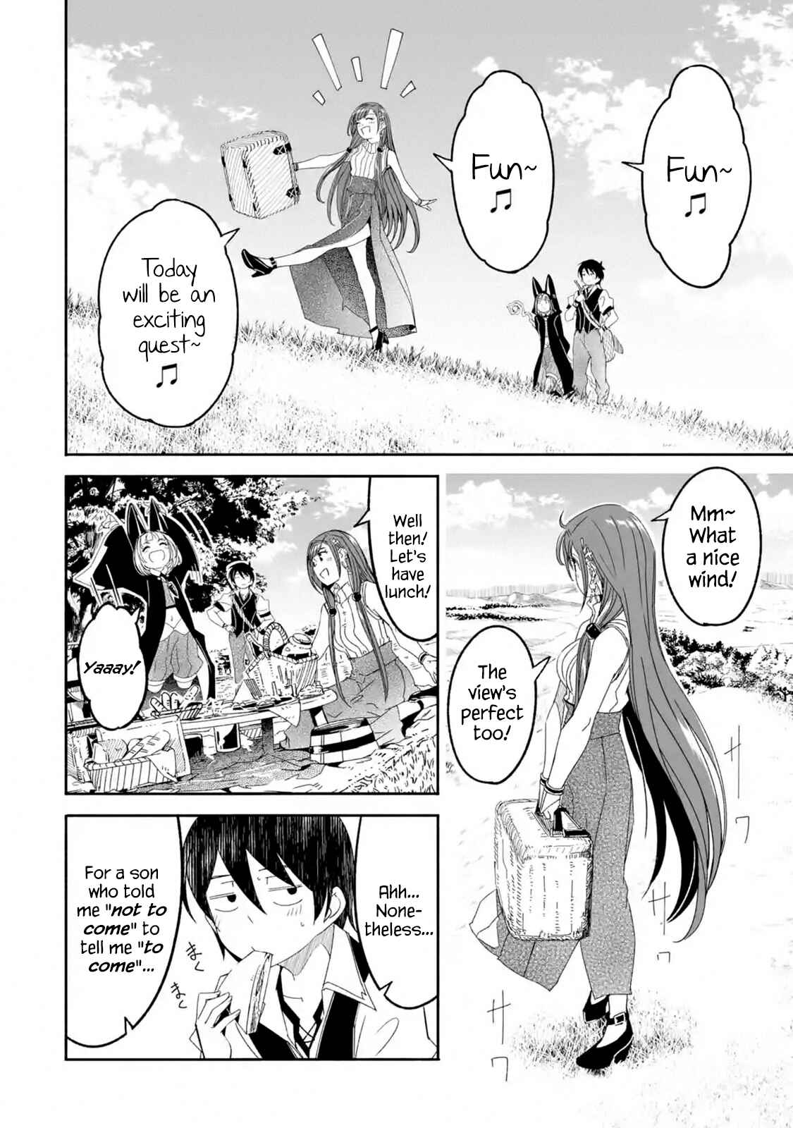 Page 2 Chapter 6.1 I can Go Adventuring by Myself, Mom!: The Son Raised by the Strongest Overprotective Dragon-Mom