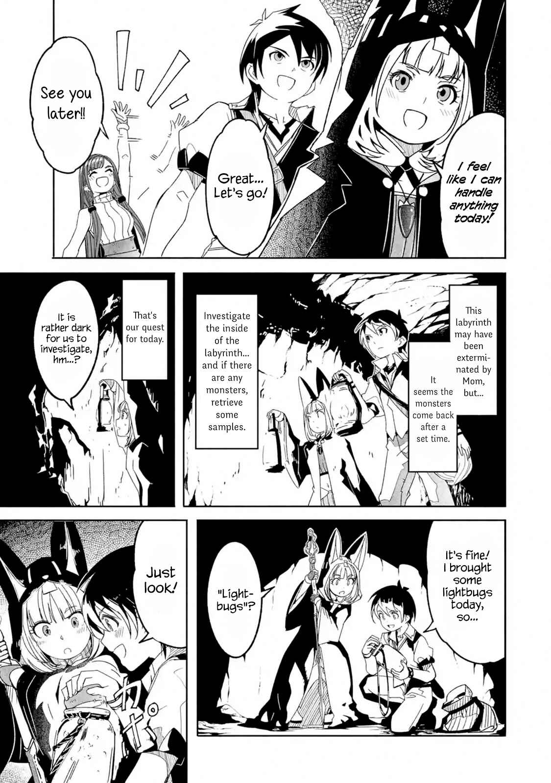 Page 5 Chapter 6.1 I can Go Adventuring by Myself, Mom!: The Son Raised by the Strongest Overprotective Dragon-Mom