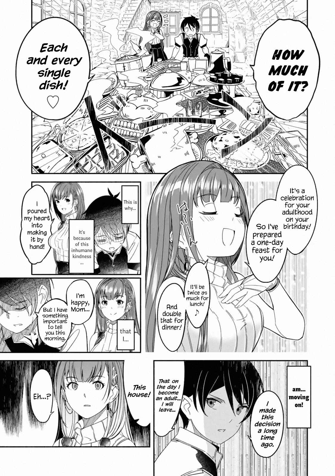 Page 7 Chapter 1.2 I can Go Adventuring by Myself, Mom!: The Son Raised by the Strongest Overprotective Dragon-Mom