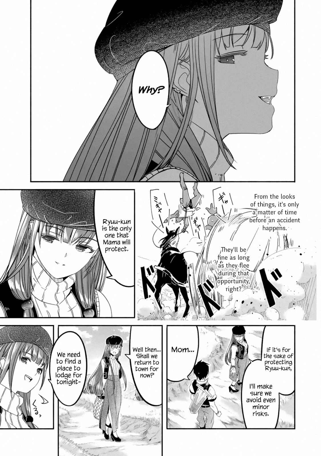 Page 11 Chapter 2.2 I can Go Adventuring by Myself, Mom!: The Son Raised by the Strongest Overprotective Dragon-Mom