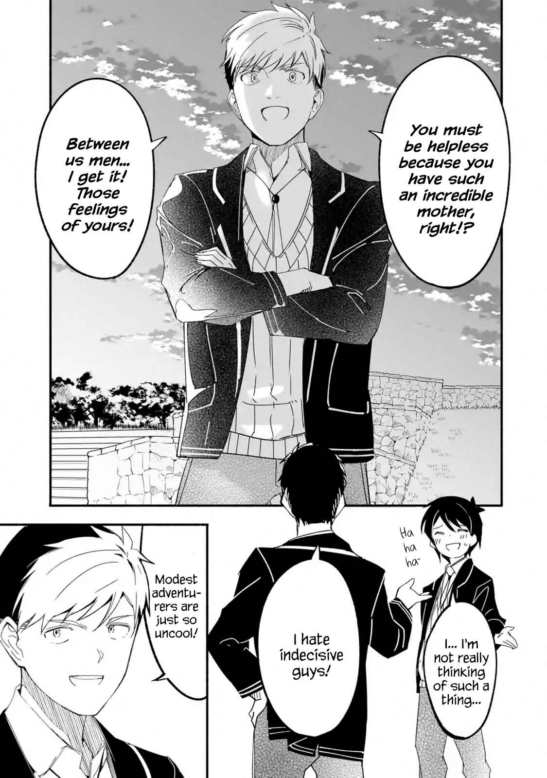 Page 4 Chapter 12.3 I can Go Adventuring by Myself, Mom!: The Son Raised by the Strongest Overprotective Dragon-Mom