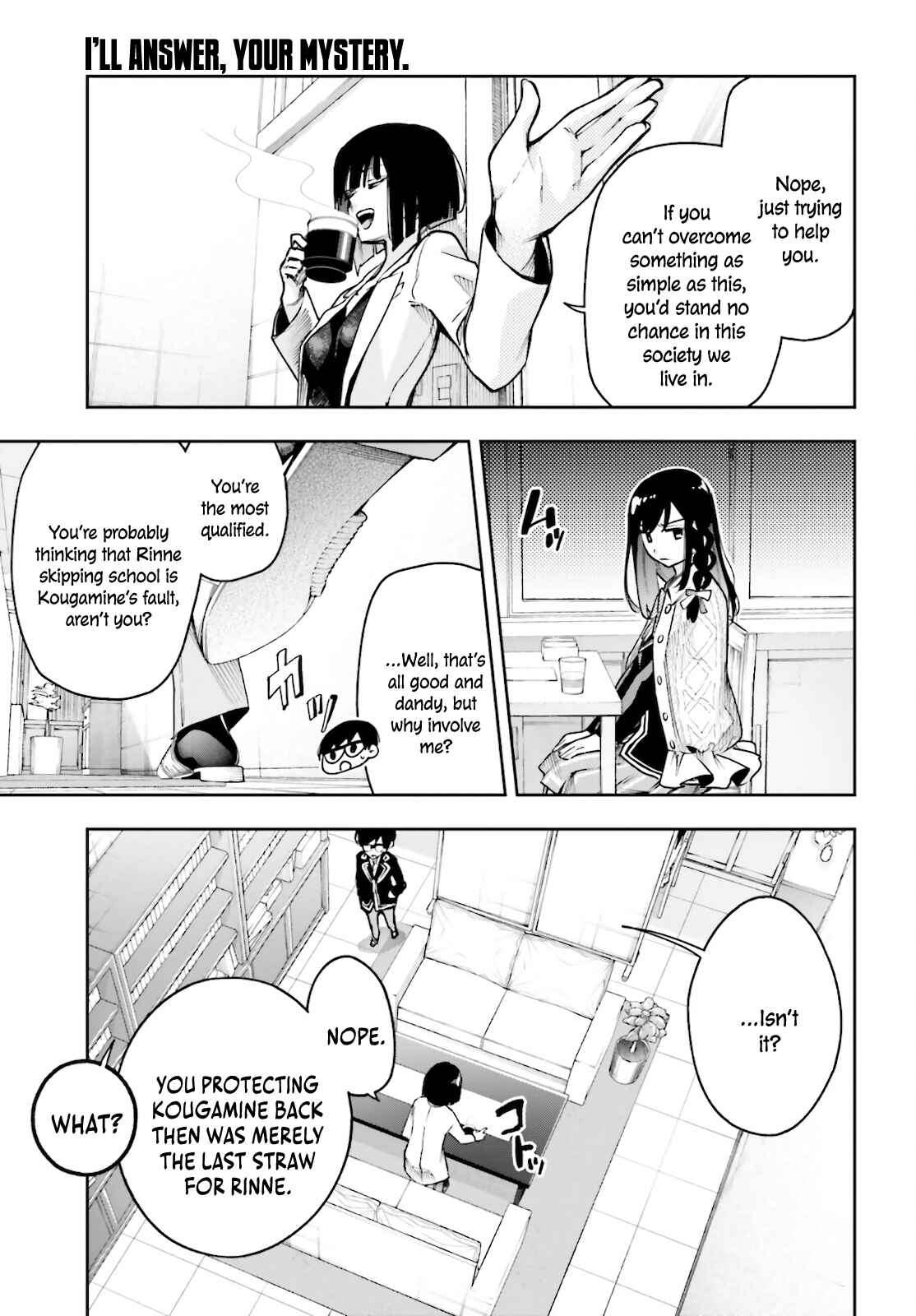 Page 26 Chapter 3 Ill Answer, Your Mystery