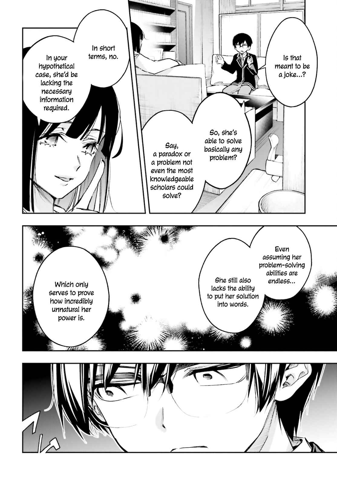 Page 31 Chapter 3 Ill Answer, Your Mystery