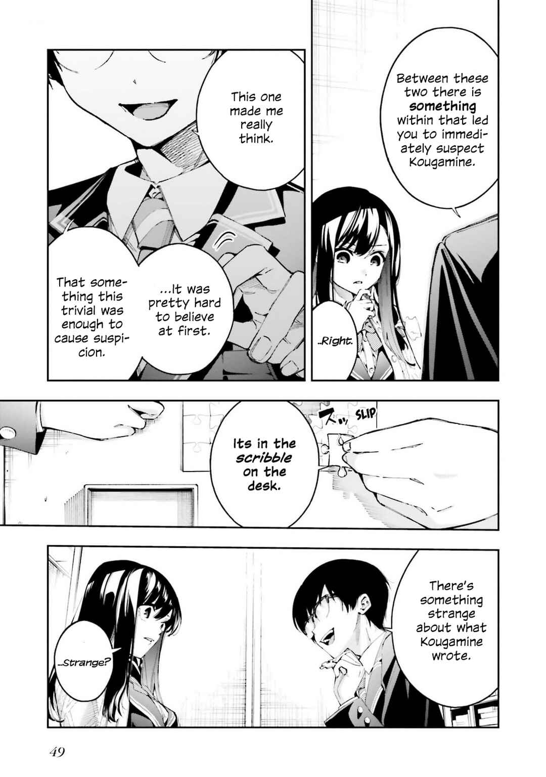 Page 19 Chapter 6 Ill Answer, Your Mystery