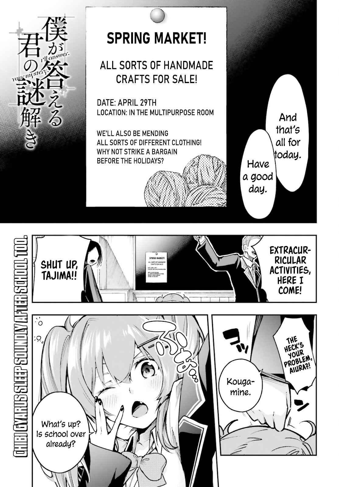 Page 2 Chapter 4 Ill Answer, Your Mystery
