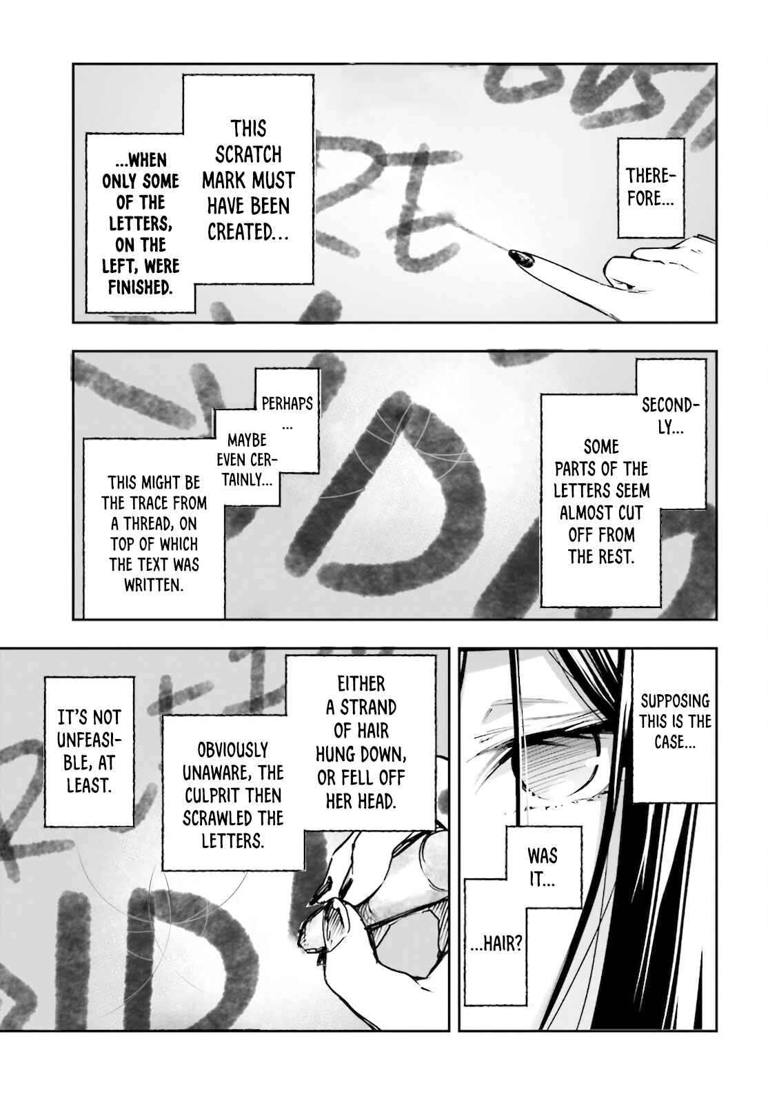 Page 30 Chapter 4 Ill Answer, Your Mystery
