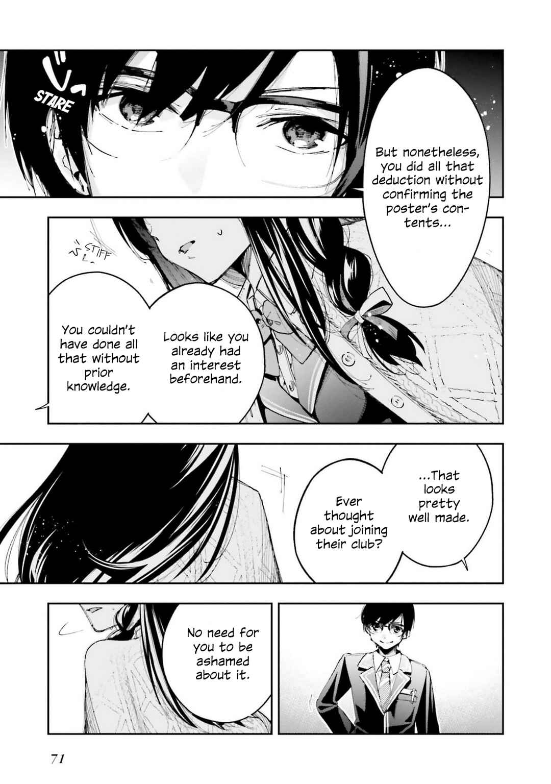 Page 21 Chapter 7 Ill Answer, Your Mystery