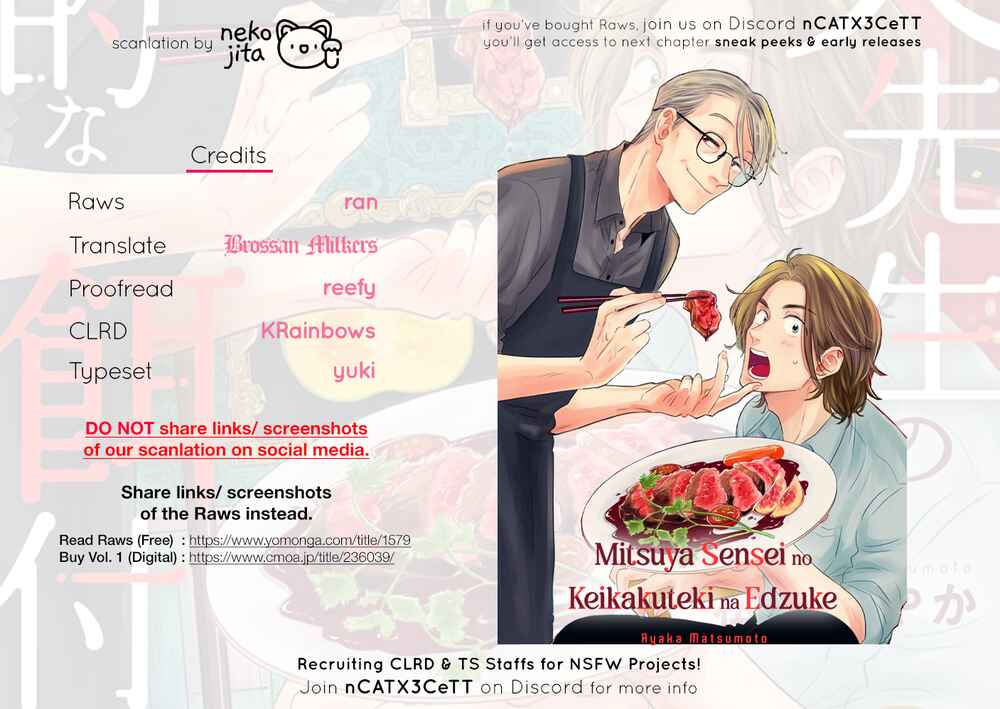Page 29 Chapter 7 Mitsuya Sensei no Keikakuteki na Edzuke