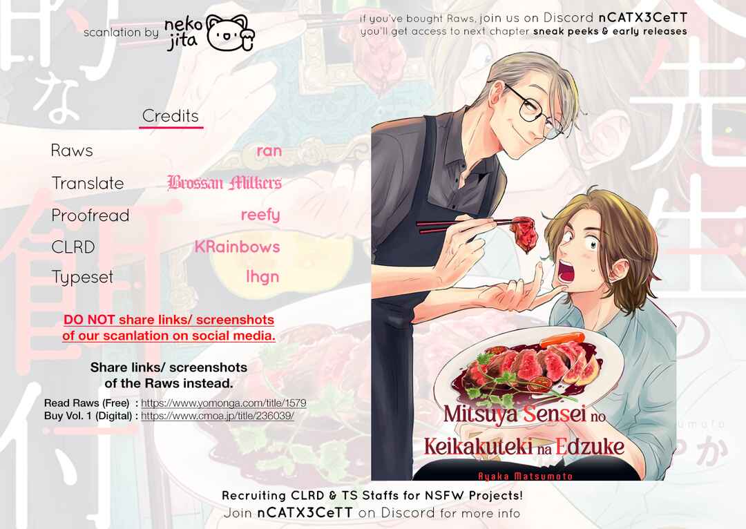 Page 30 Chapter 10 Mitsuya Sensei no Keikakuteki na Edzuke