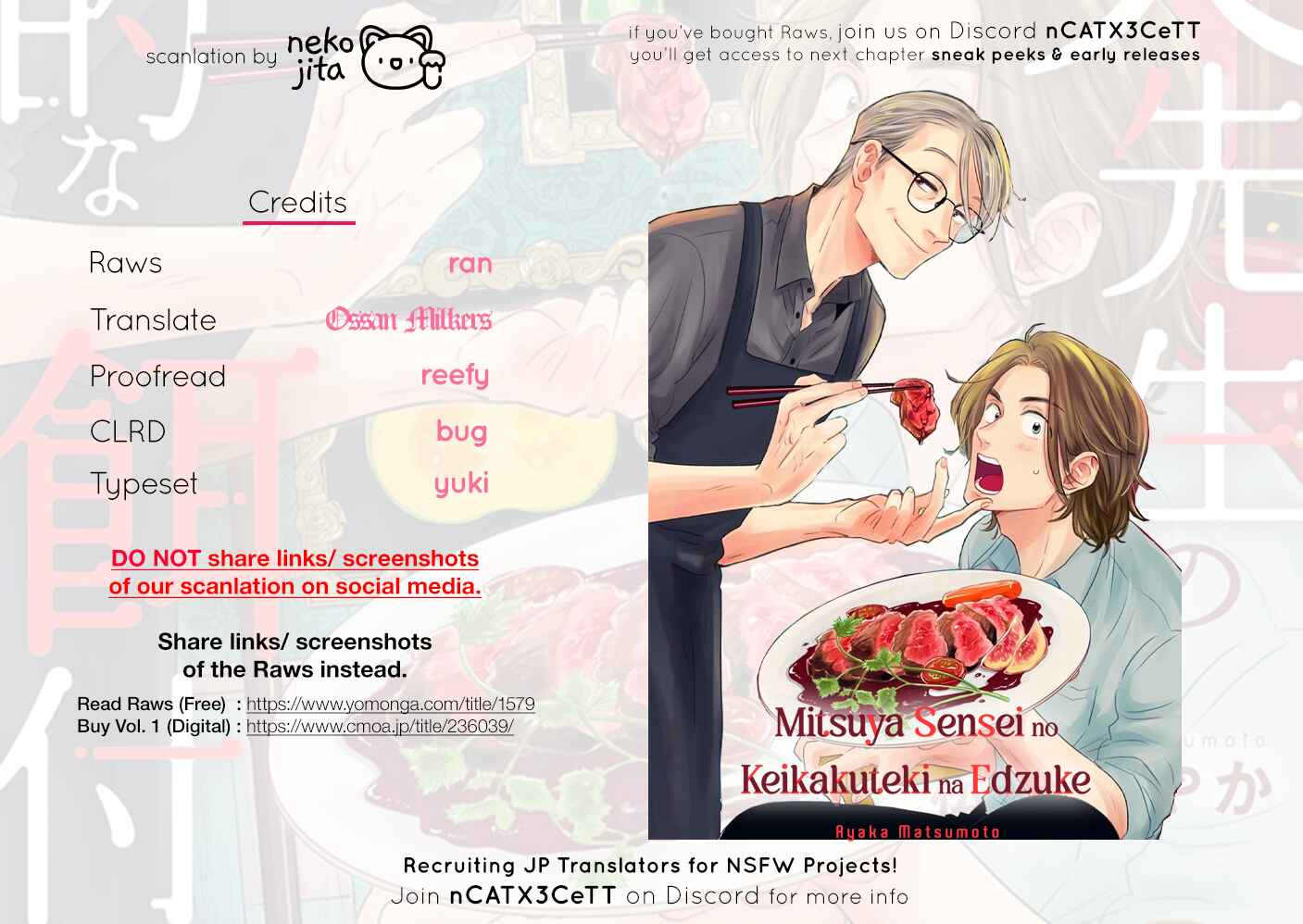 Page 29 Chapter 5 Mitsuya Sensei no Keikakuteki na Edzuke