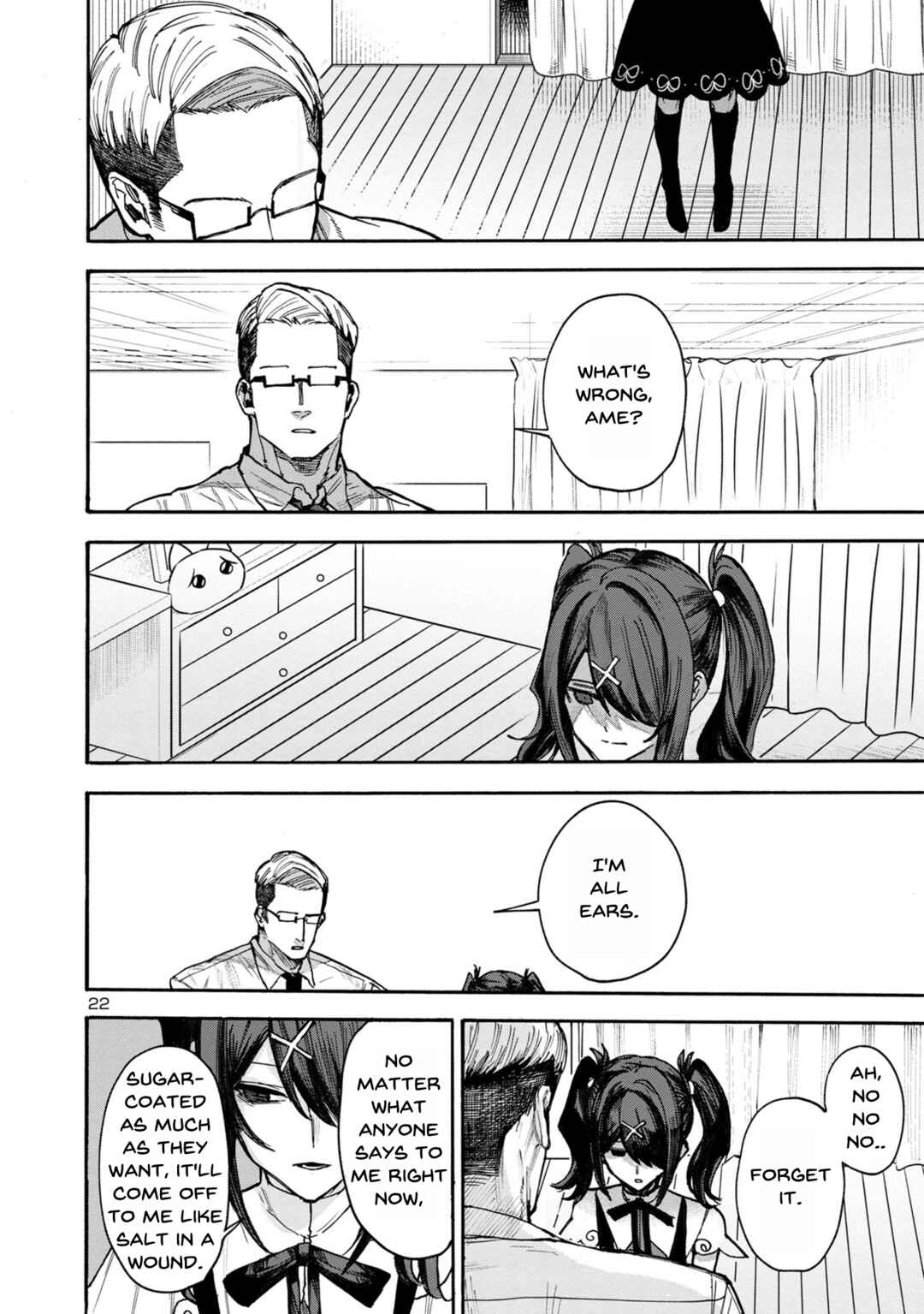 Page 22 Chapter 6 Needy Girl OverDose Run With My Sick