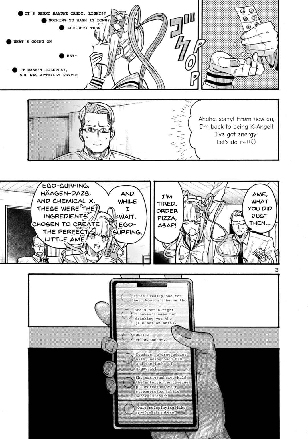Page 3 Chapter 6 Needy Girl OverDose Run With My Sick