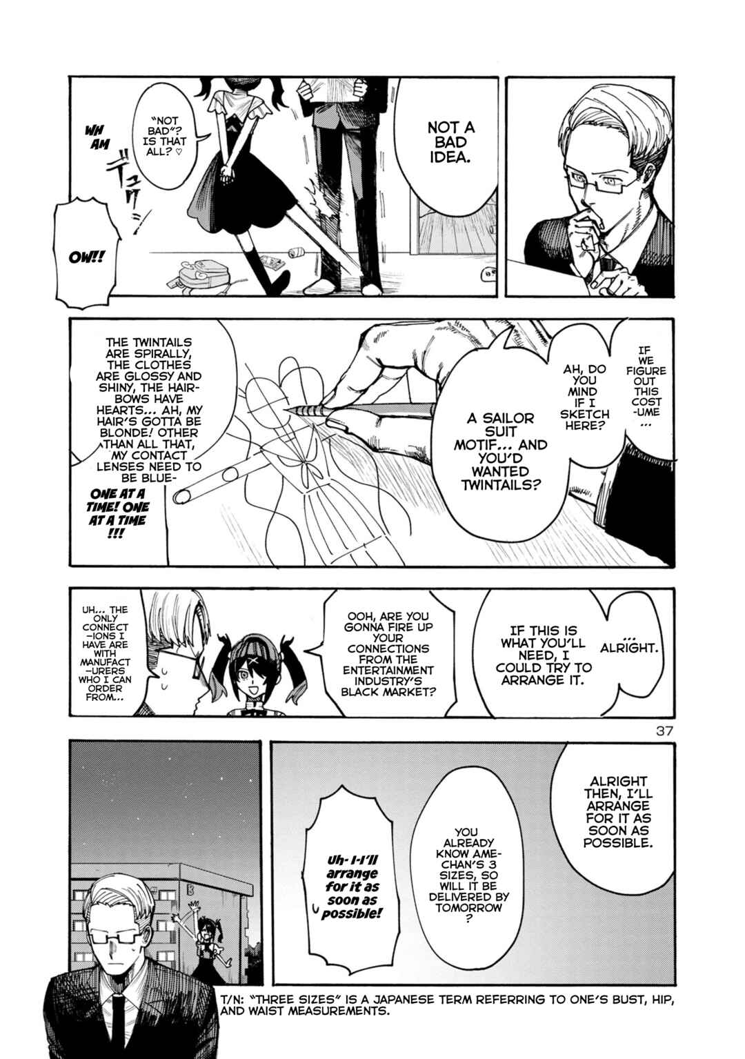 Page 37 Chapter 1 Needy Girl OverDose Run With My Sick