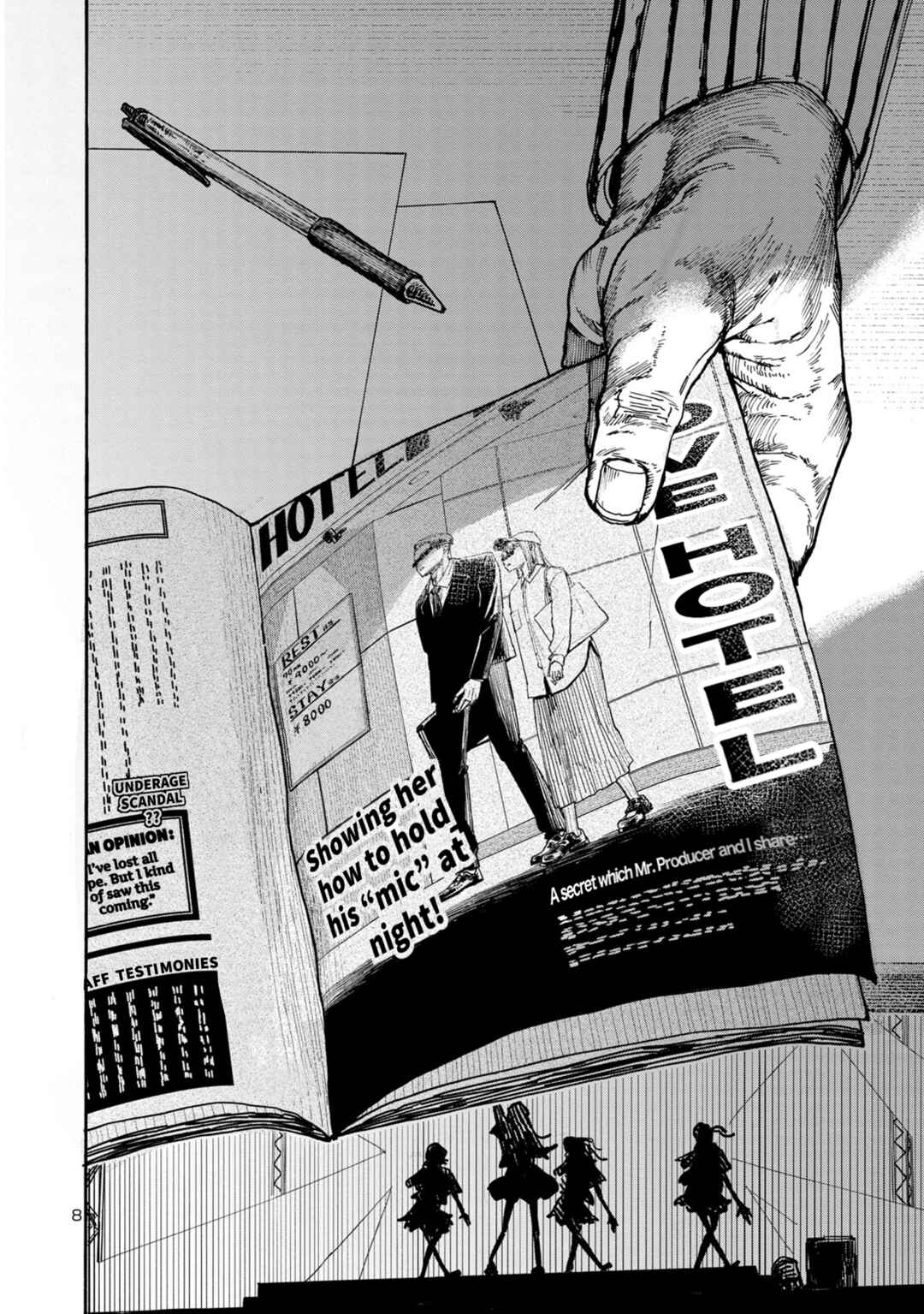 Page 8 Chapter 1 Needy Girl OverDose Run With My Sick