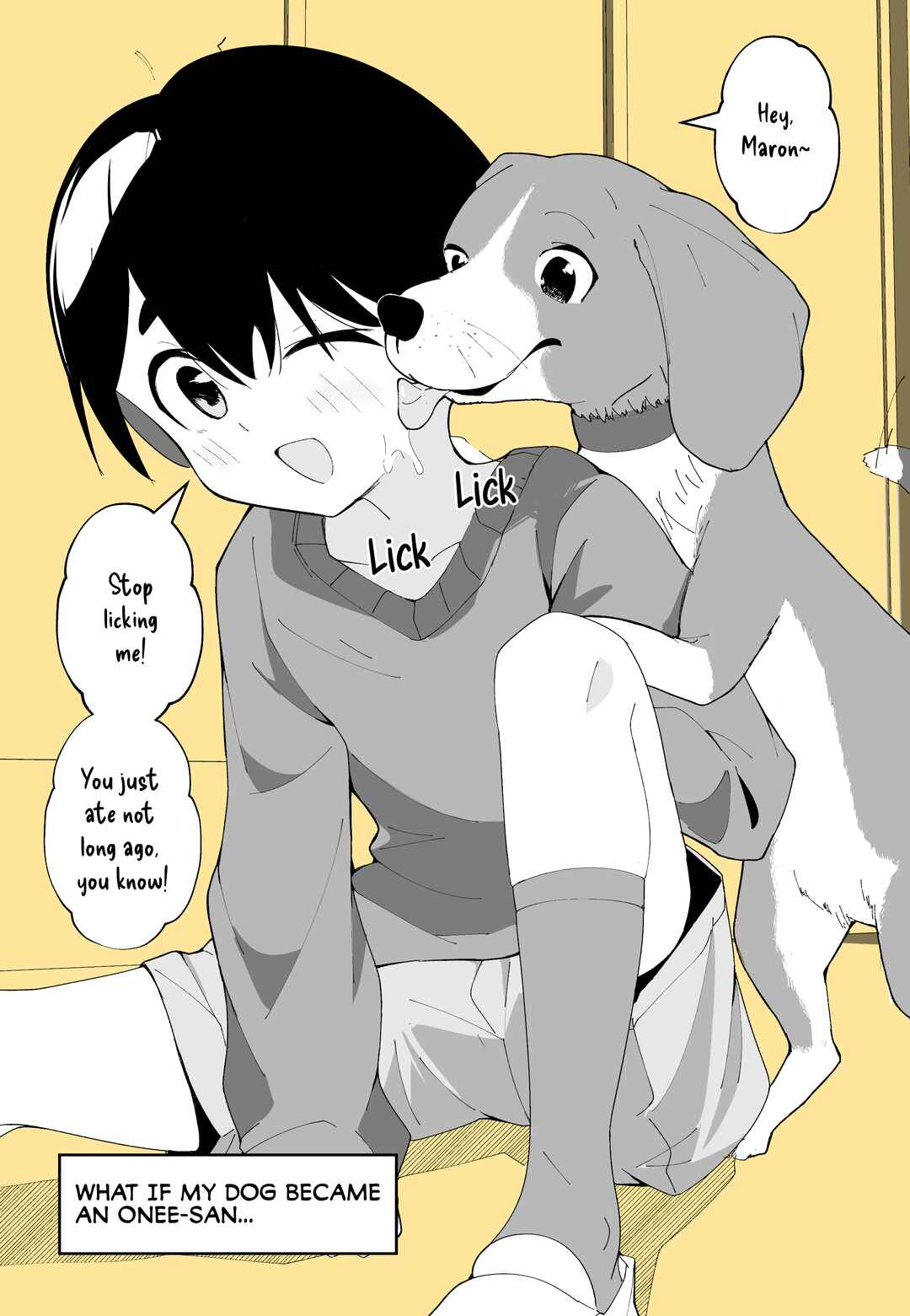 Page 1 Chapter 2 What If My Dog Became an Onee-san...?