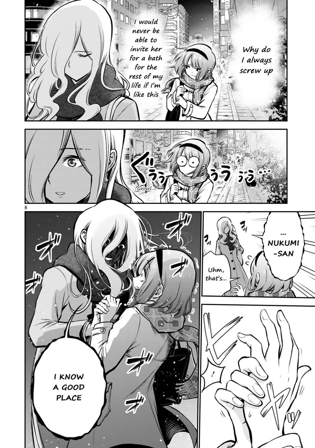 Page 9 Chapter 2 Oyu de Hokorobu Yukime Senpai