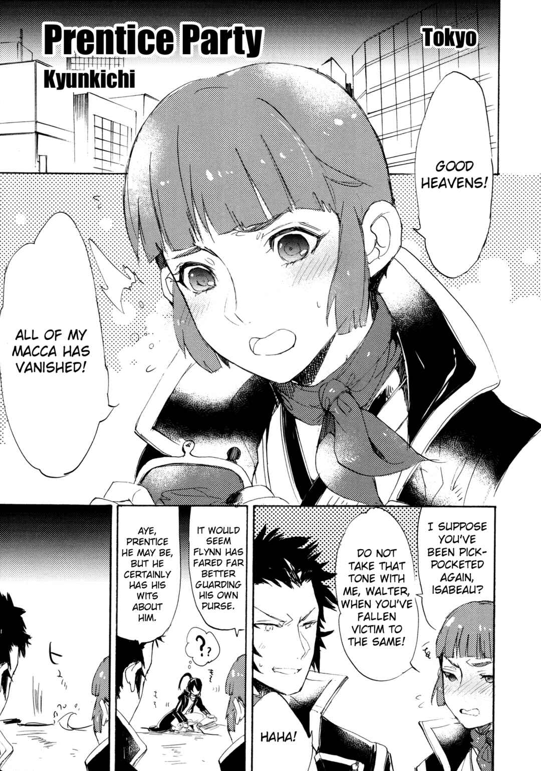 Page 1 Chapter 11 Shin Megami Tensei IV Dengeki Comic Anthology