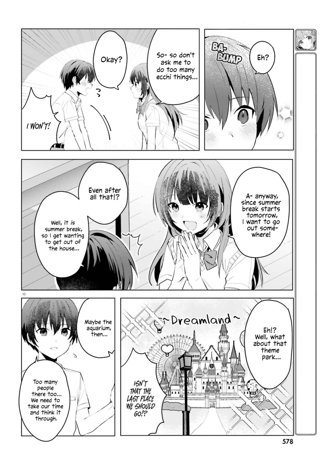 Page 10 Chapter 15 [Rouhou] Ore no Iinazuke ni Natta Jimiko, Ie de wa Kawaii Shika nai.