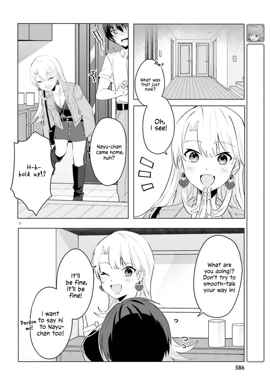 Page 18 Chapter 15 [Rouhou] Ore no Iinazuke ni Natta Jimiko, Ie de wa Kawaii Shika nai.