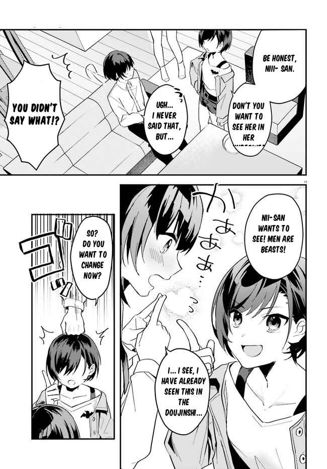 Page 11 Chapter 7 [Rouhou] Ore no Iinazuke ni Natta Jimiko, Ie de wa Kawaii Shika nai.