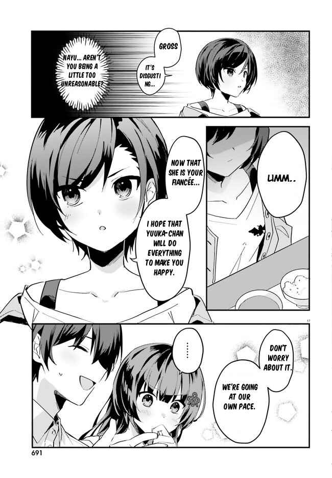 Page 17 Chapter 7 [Rouhou] Ore no Iinazuke ni Natta Jimiko, Ie de wa Kawaii Shika nai.