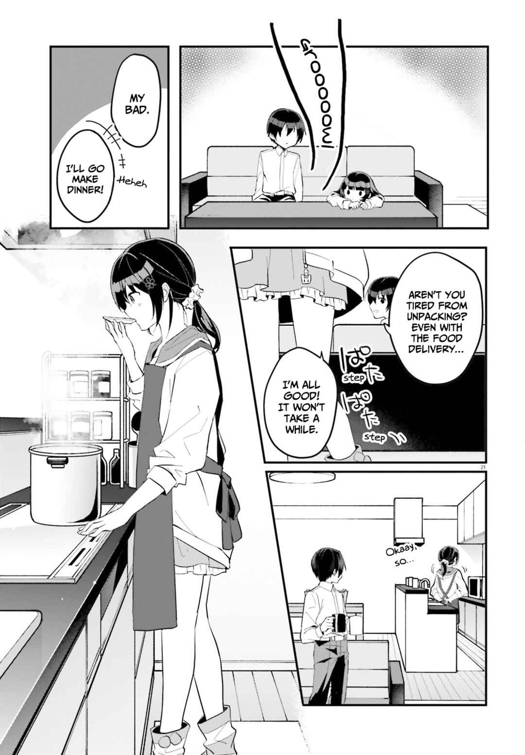Page 22 Chapter 4 [Rouhou] Ore no Iinazuke ni Natta Jimiko, Ie de wa Kawaii Shika nai.