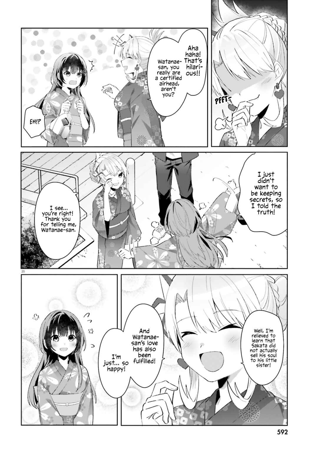 Page 20 Chapter 20 [Rouhou] Ore no Iinazuke ni Natta Jimiko, Ie de wa Kawaii Shika nai.