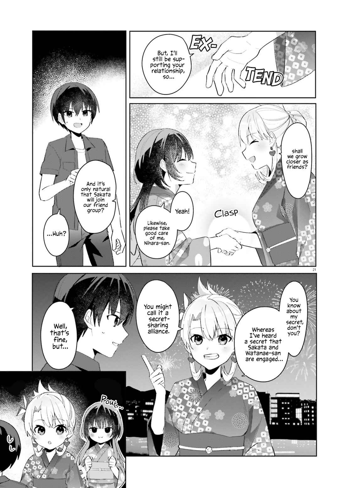 Page 21 Chapter 20 [Rouhou] Ore no Iinazuke ni Natta Jimiko, Ie de wa Kawaii Shika nai.