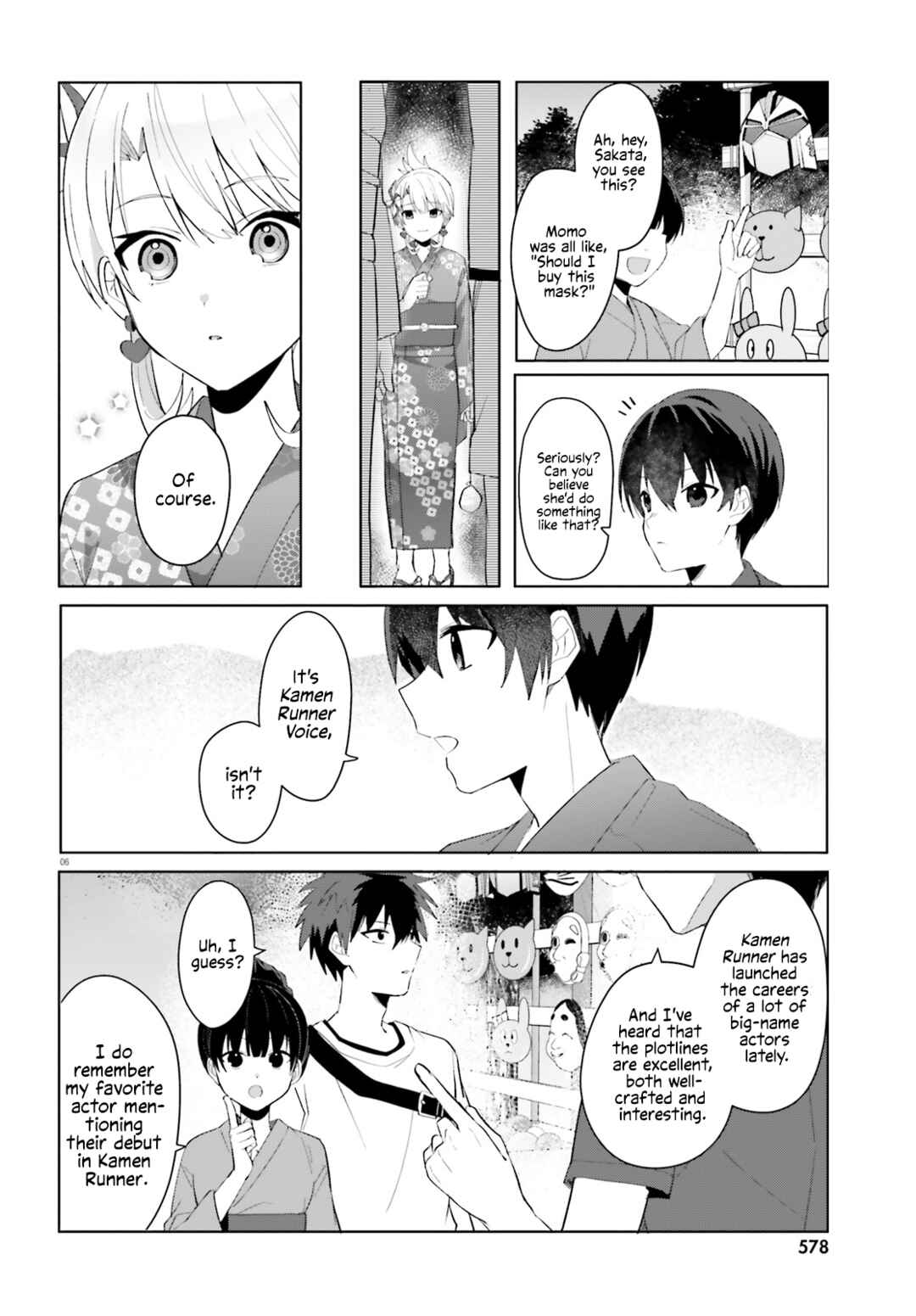 Page 6 Chapter 20 [Rouhou] Ore no Iinazuke ni Natta Jimiko, Ie de wa Kawaii Shika nai.
