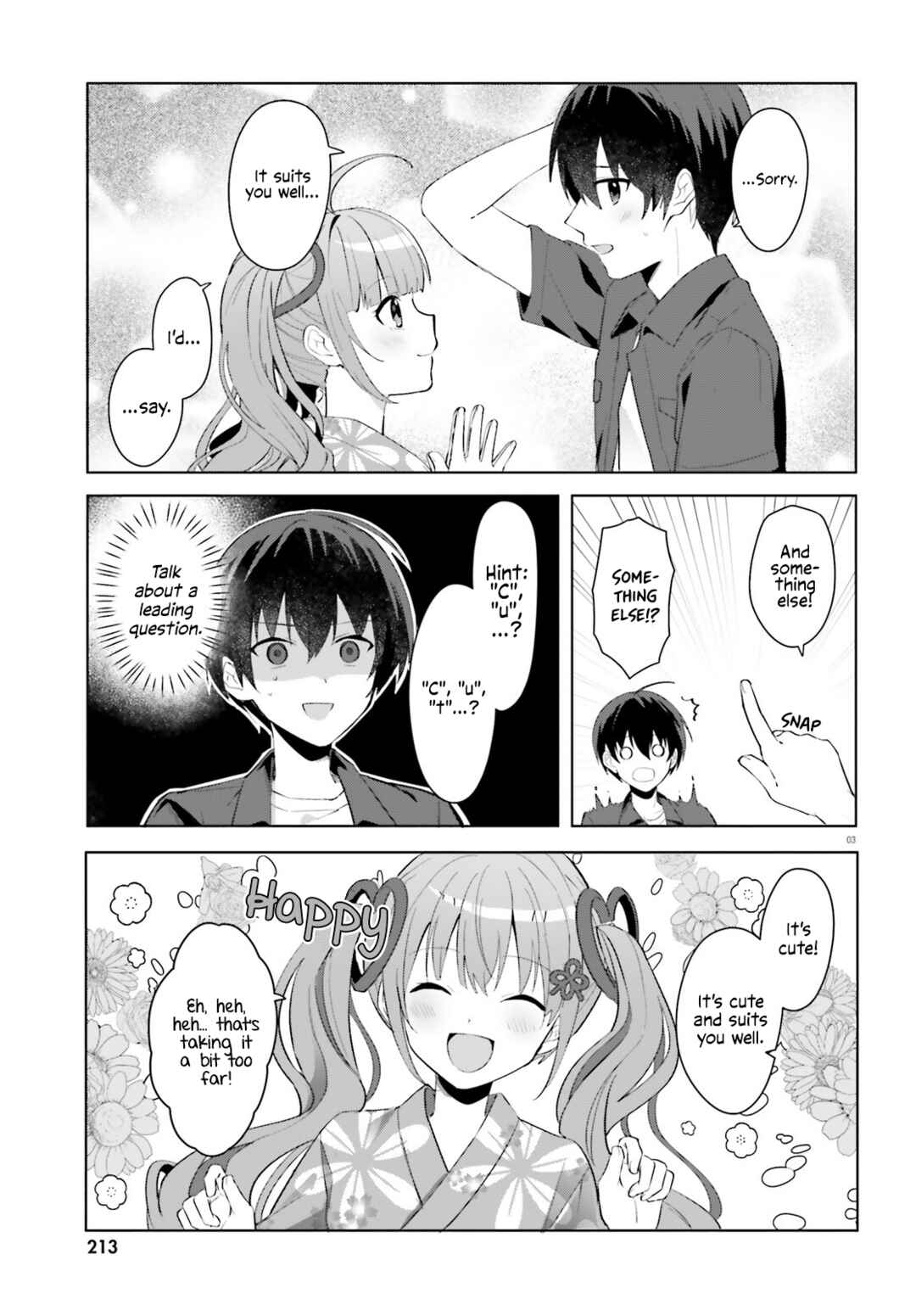 Page 3 Chapter 19 [Rouhou] Ore no Iinazuke ni Natta Jimiko, Ie de wa Kawaii Shika nai.
