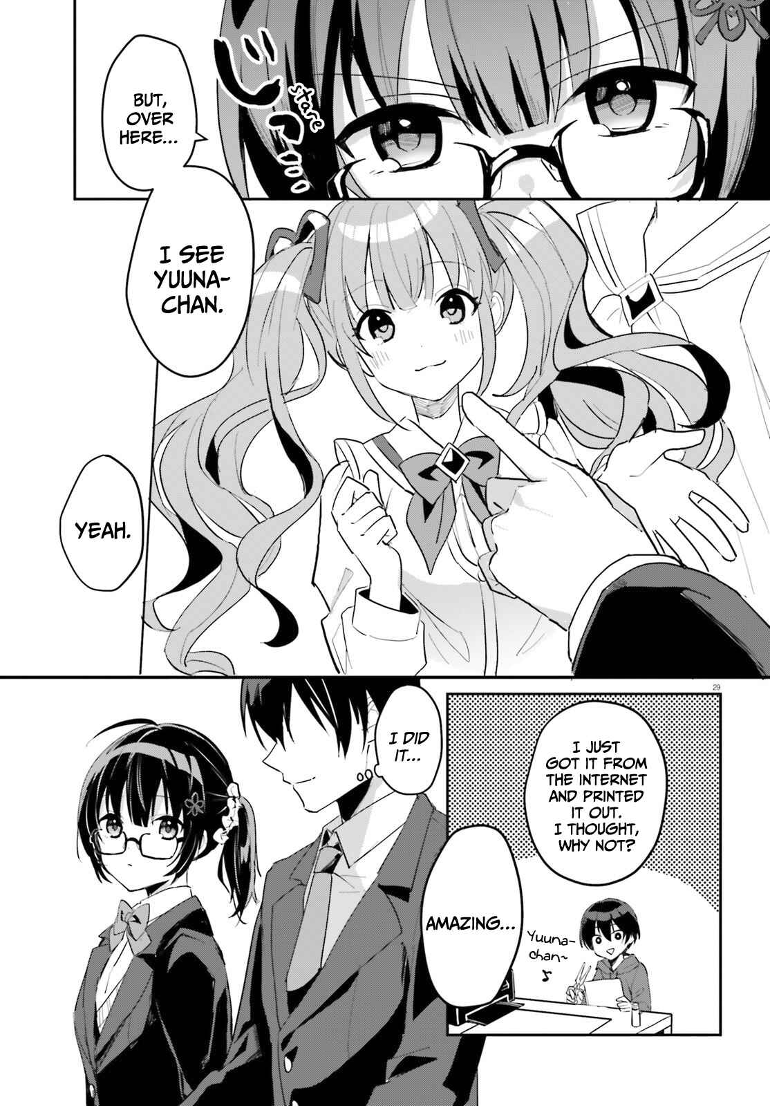 Page 29 Chapter 2 [Rouhou] Ore no Iinazuke ni Natta Jimiko, Ie de wa Kawaii Shika nai.