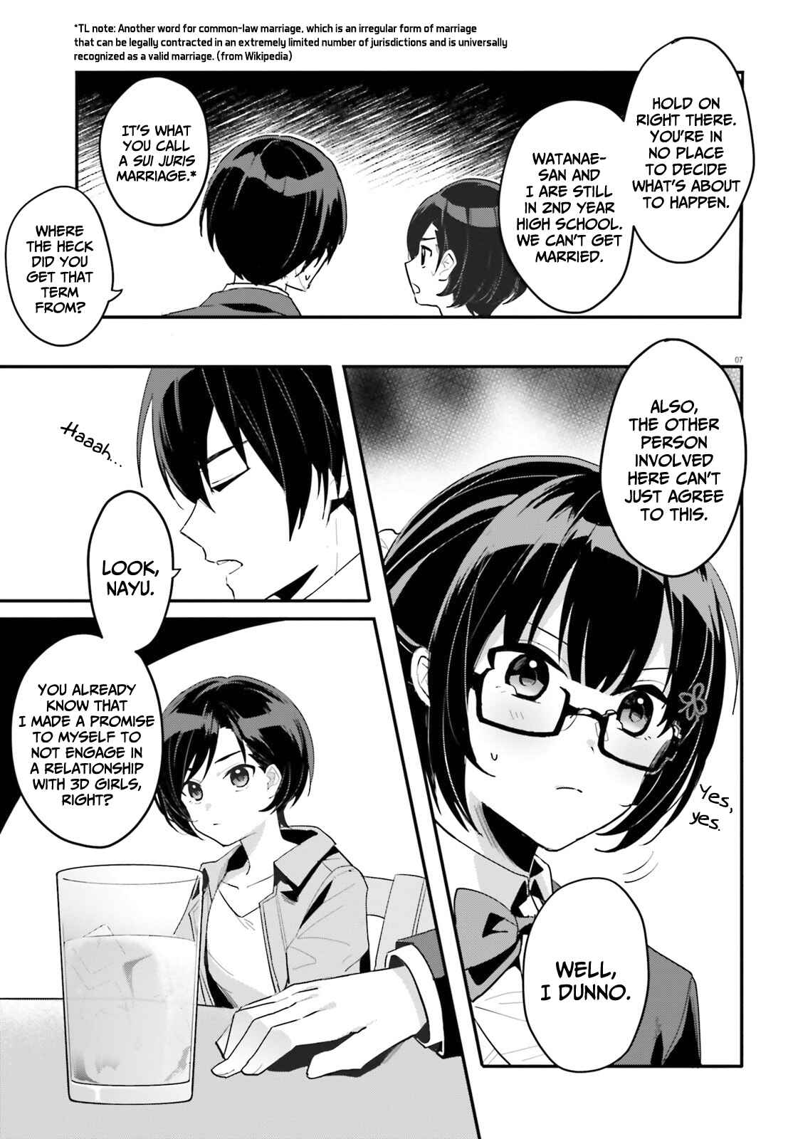 Page 8 Chapter 2 [Rouhou] Ore no Iinazuke ni Natta Jimiko, Ie de wa Kawaii Shika nai.