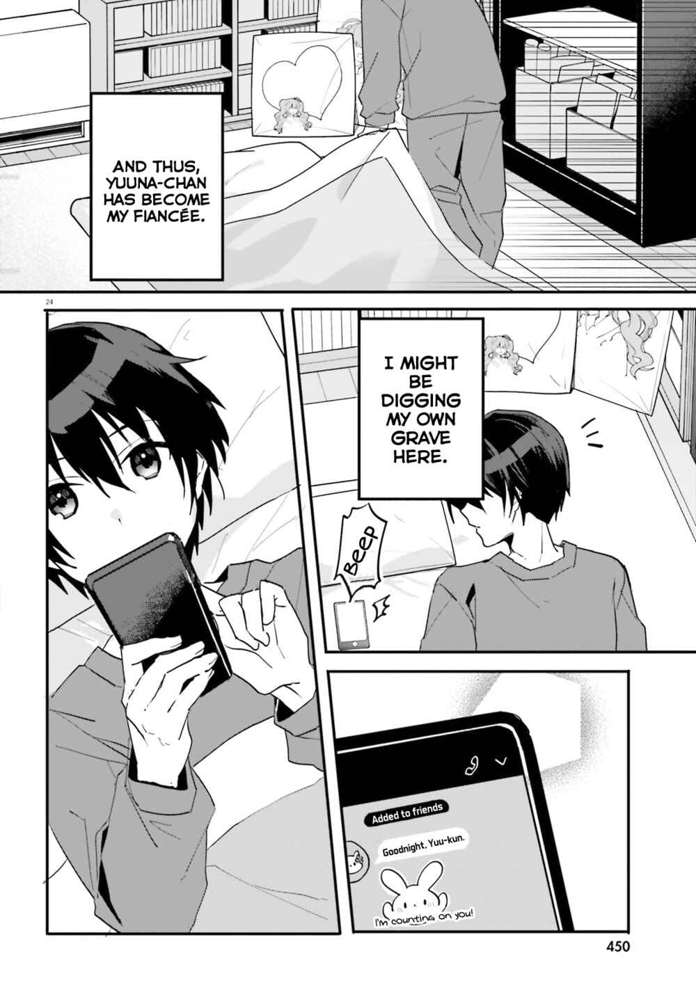 Page 25 Chapter 3 [Rouhou] Ore no Iinazuke ni Natta Jimiko, Ie de wa Kawaii Shika nai.