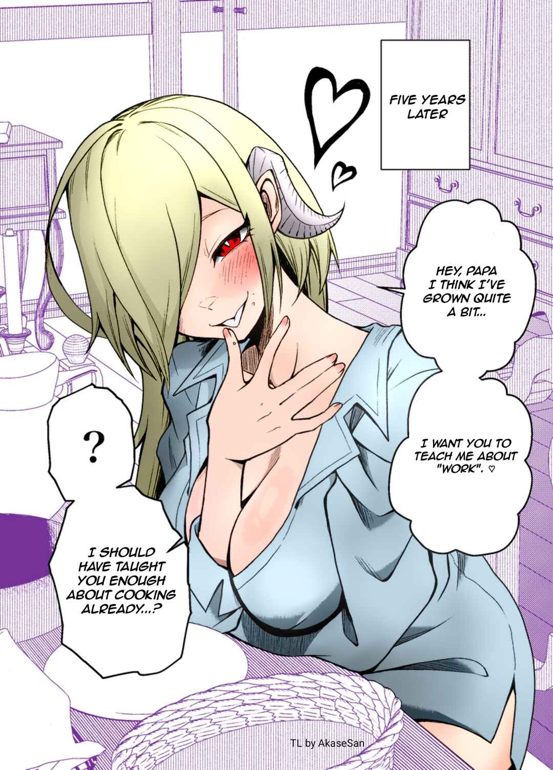 Page 2 Chapter 2 Everyday Life with a Succubus Slave (Fan Colored)
