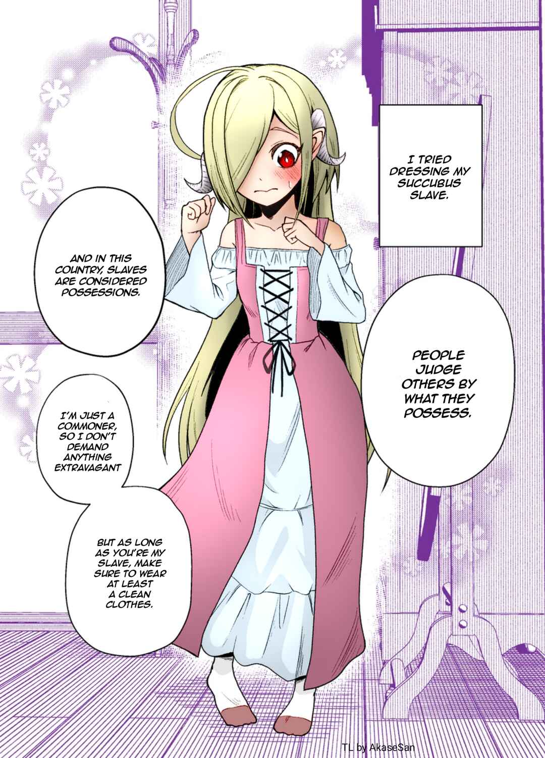 Page 1 Chapter 3 Everyday Life with a Succubus Slave (Fan Colored)