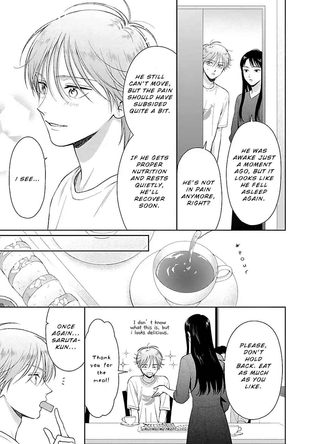 Page 5 Chapter 5 Toratsuki-kaicho, Teawase negaimasu!!