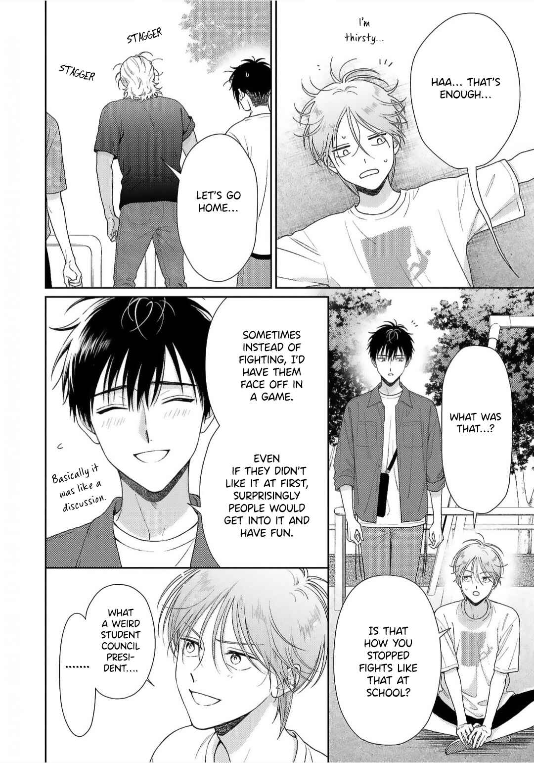 Page 25 Chapter 7 Toratsuki-kaicho, Teawase negaimasu!!